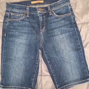 Denim Bermuda shorts